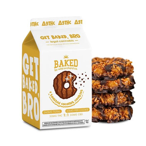 Wild Orchard Baked Delta-9 Toasted Coconut Cookies