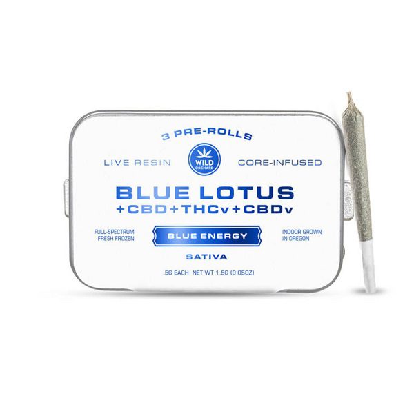 Wild Orchard Blue Lotus CBD THCv Pre-Rolls