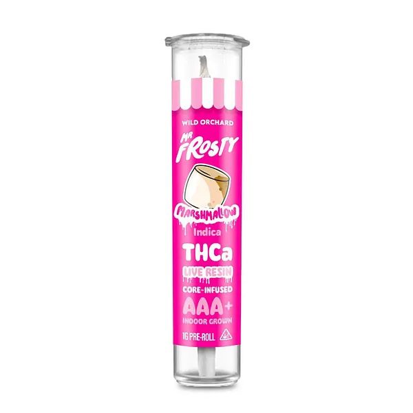 Wild Orchard Mr. Frosty Live Resin Core-Infused THCA Pre-Roll | Pure CBD Now