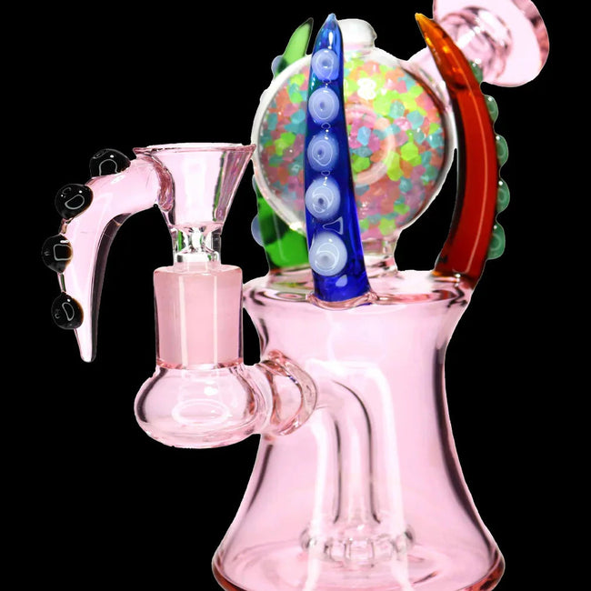 Smoke Cartel Monster Glass Water Pipe - 7 in.