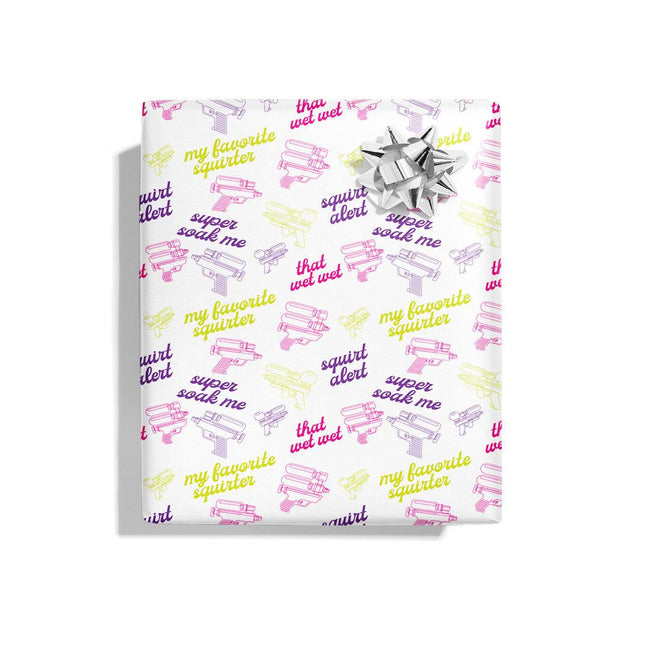 🔫 Squirt Alert Naughty Wrapping Paper Best Sales Price - Accessories