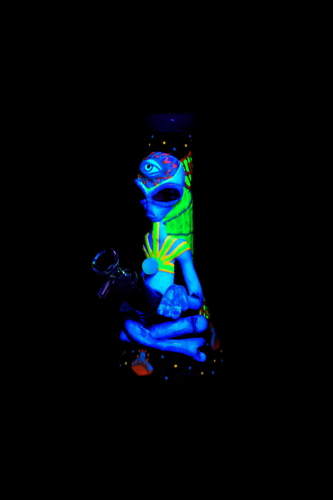 Pulsar Artist Series Glow Beaker Water Pipe Best Sales Price - Smoking Pipes