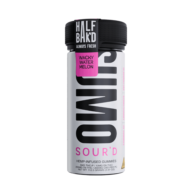 Half Bak’d Wacky Watermelon | SOUR'D SUMO Gummies