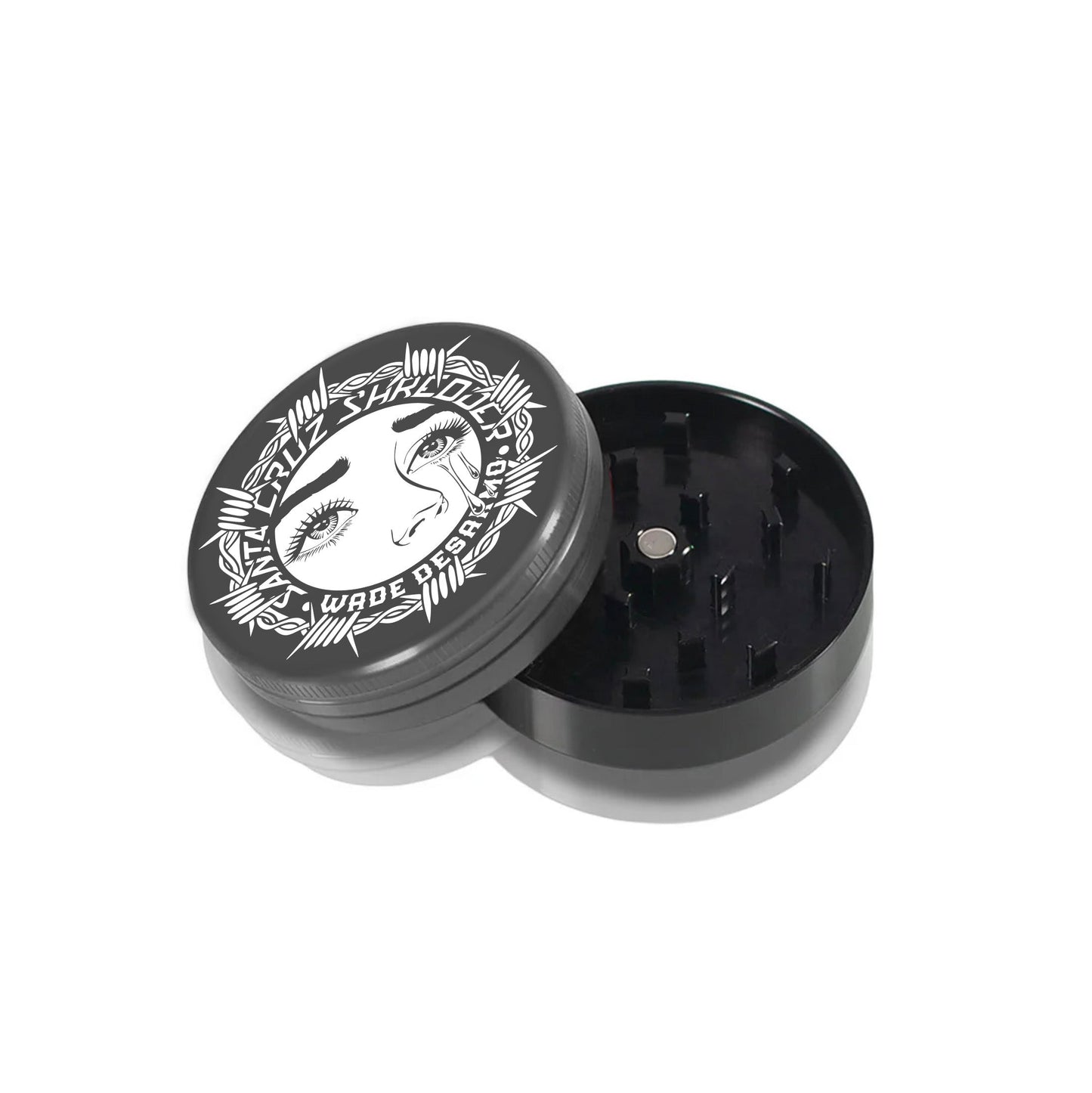 Santa Cruz Shredder Aluminum 2 Piece Large Signature Series Herb Grinders