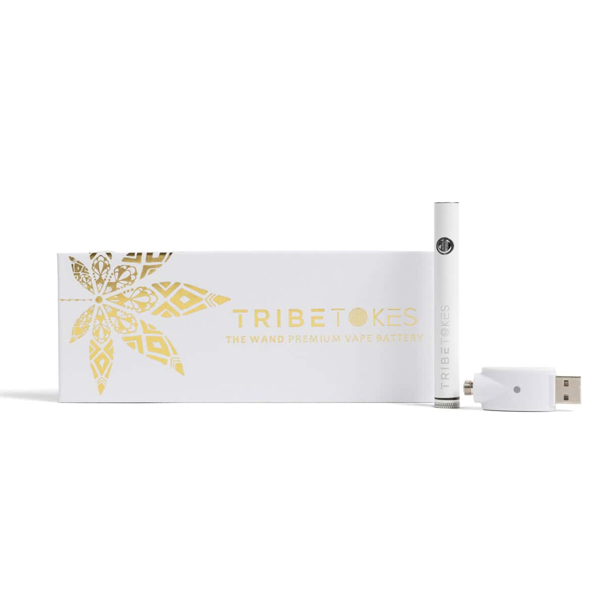 TribeTokes Wand 510-Thread Vape Battery — Pen Style | Storage Box Included