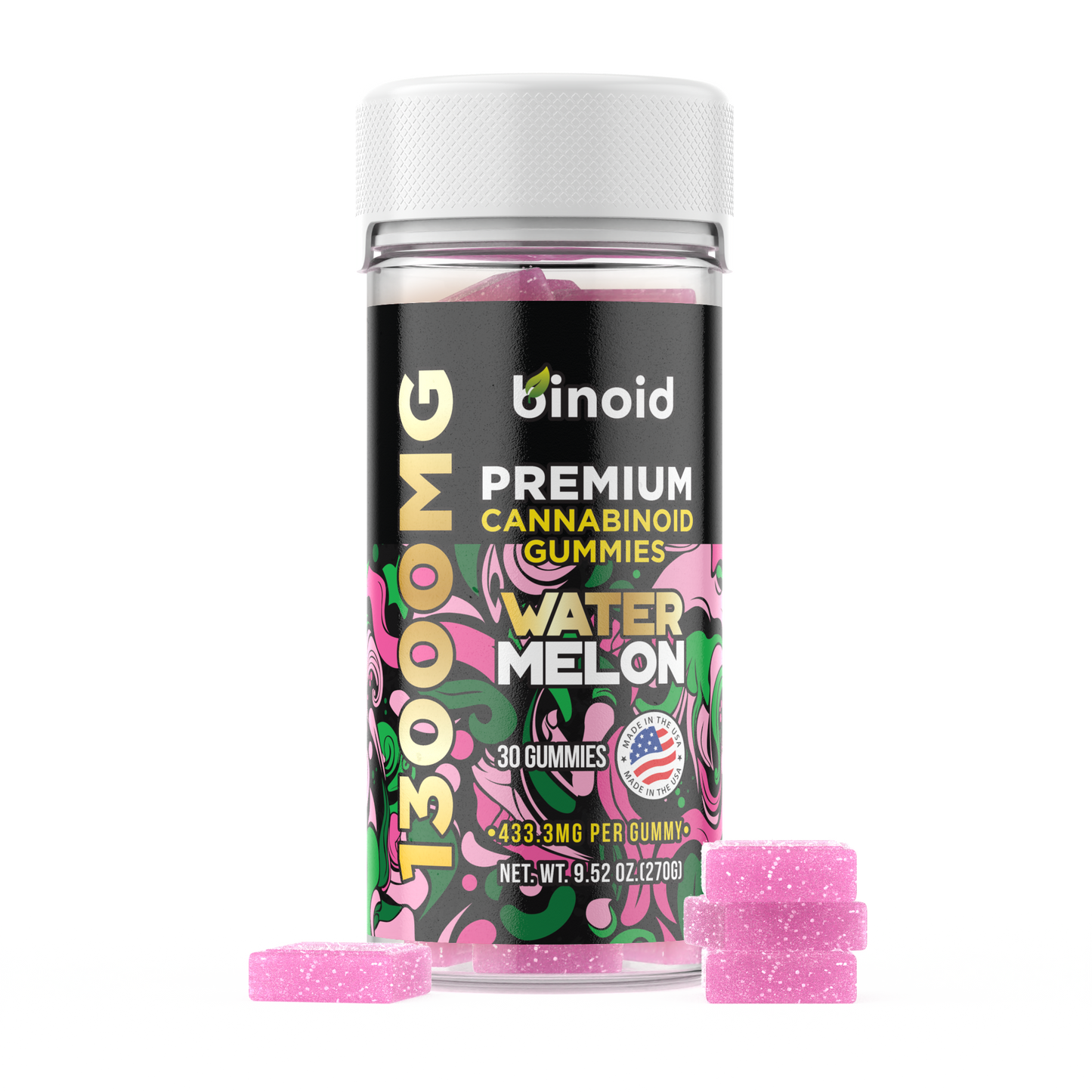 Binoid 13,000mg Gummies (Good Luck)