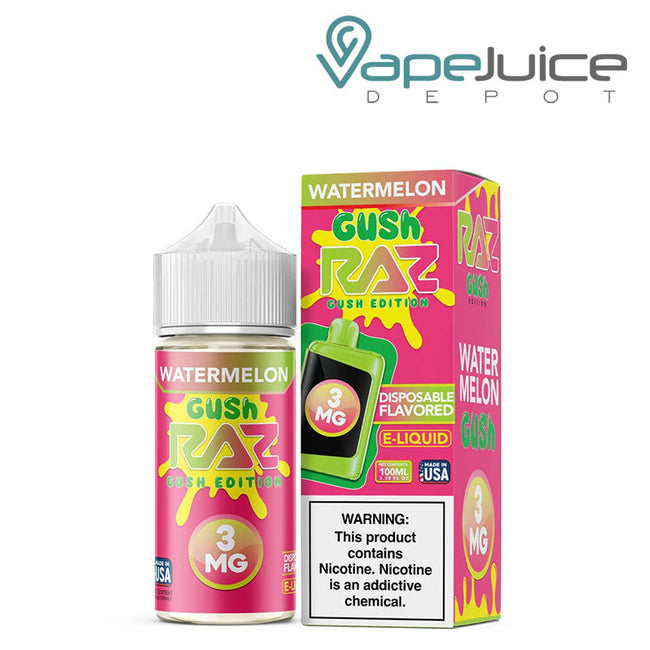 Watermelon Gush Pod Juice x Raz 100ml