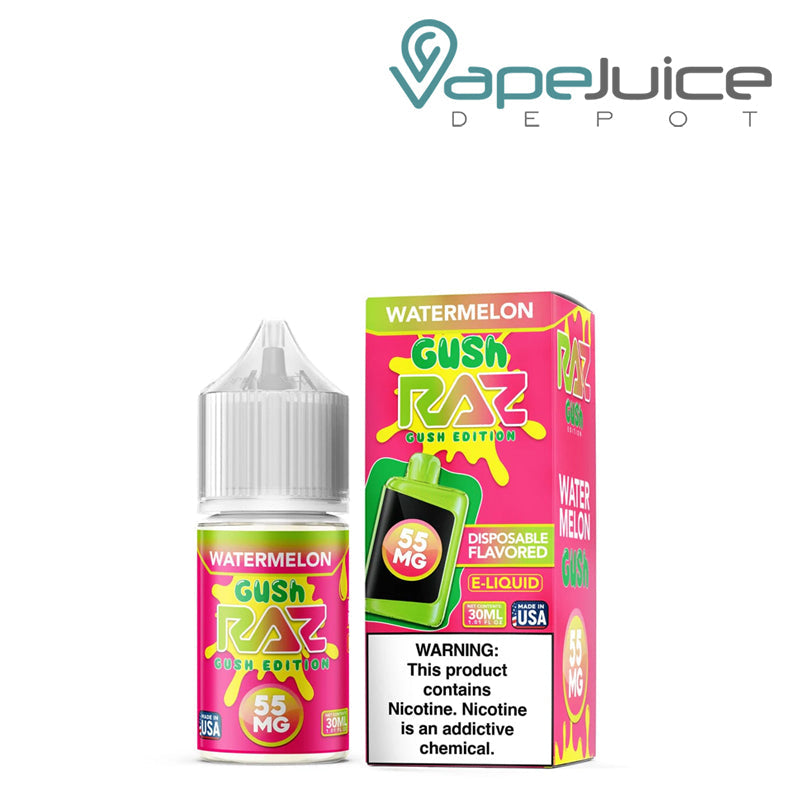 Watermelon Gush Pod Juice x Raz Salt 30ml