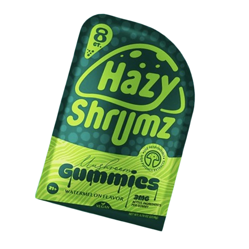 Hazy Shrumz Vegan Mushroom Gummies 8CT
