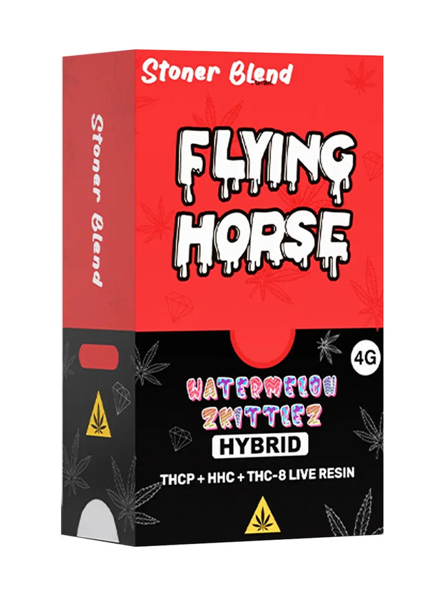 Watermelon Skittlez Flying Horse Stoner Blend Cart 4G