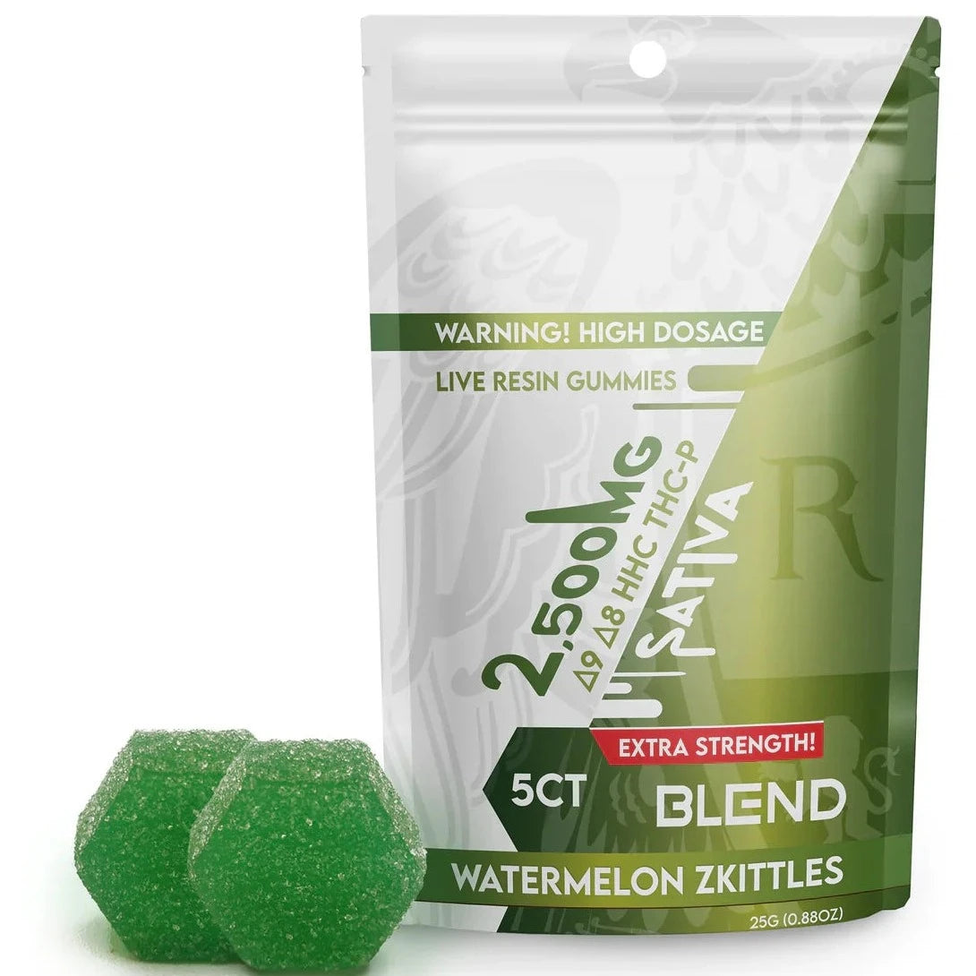 Blend Live Resin Delta 9 + THCP Blend Gummies 2500mg - 15000mg Best Sales Price - Gummies