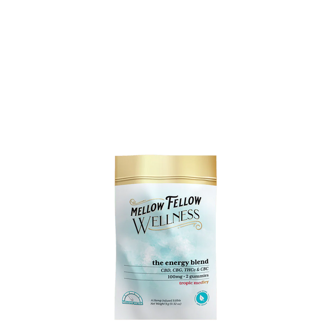 Mellow Fellow The Energy Blend - 100mg - 2 ct. Tropic Medley Best Sales Price - Edibles