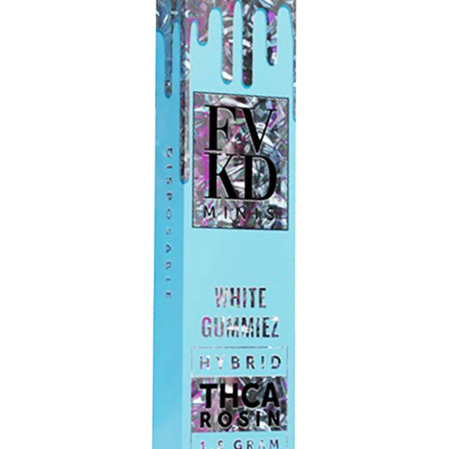 White Gummiez FVKD Minis THCA Live Rosin Disposable 1.5G