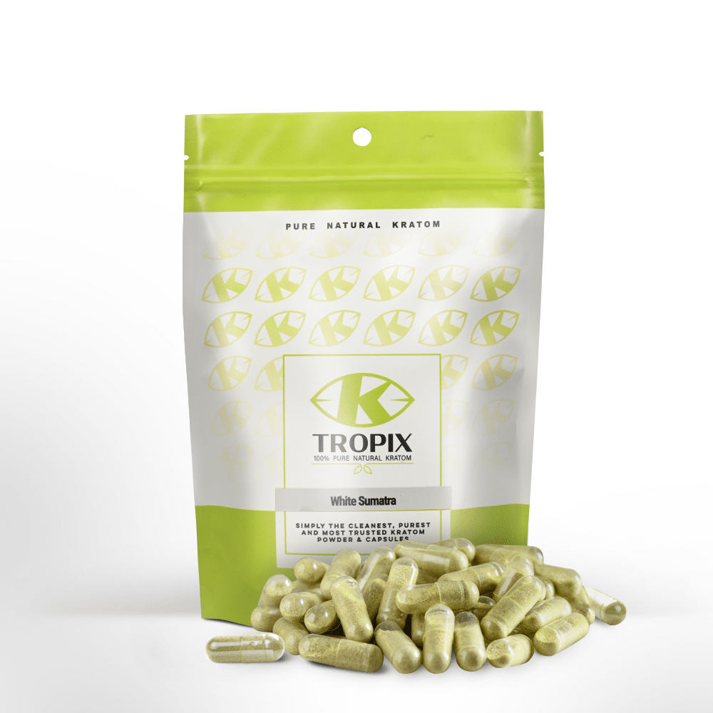 White Sumatra capsules