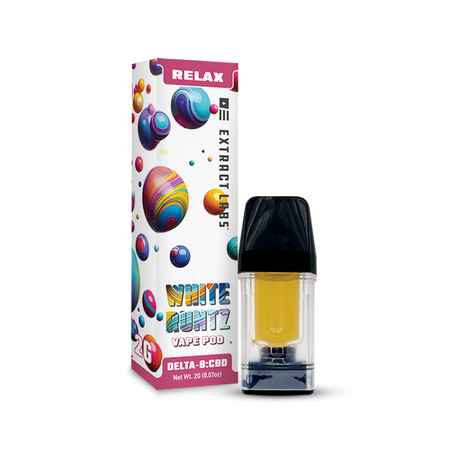 Extract Labs Delta 8 Relax Pod | White Runtz | Hybrid