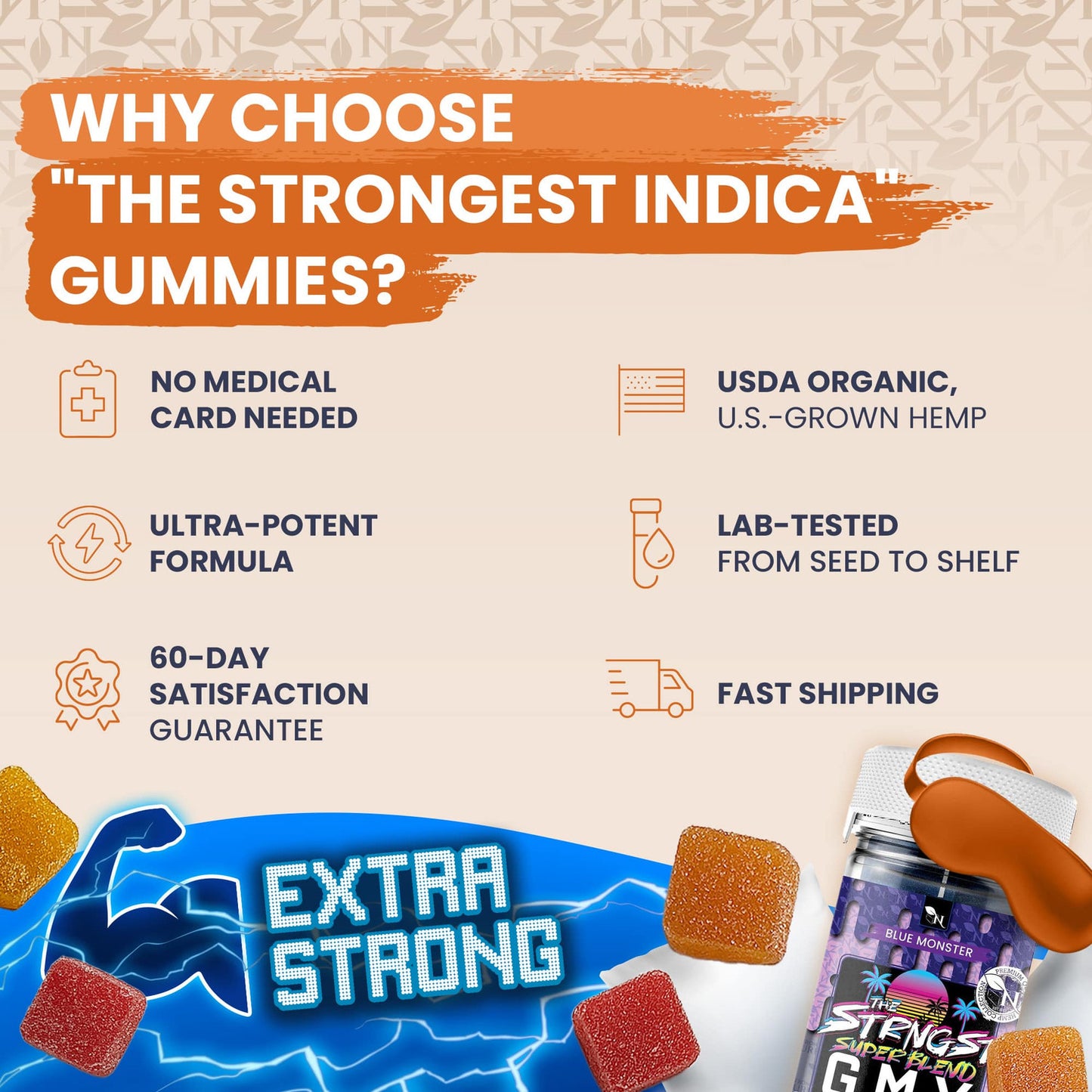 THE STRONGEST GMY - 30CT Cherry Tree 6000mg (200mg ea.) - INDICA