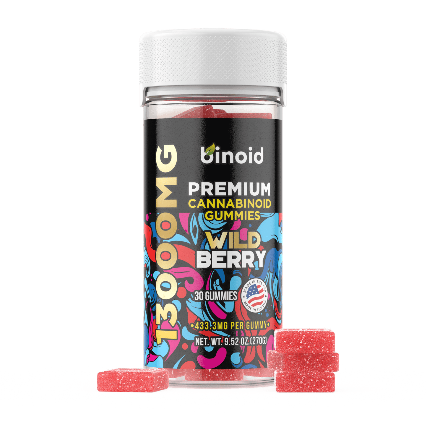 Binoid 13,000mg Gummies (Good Luck)