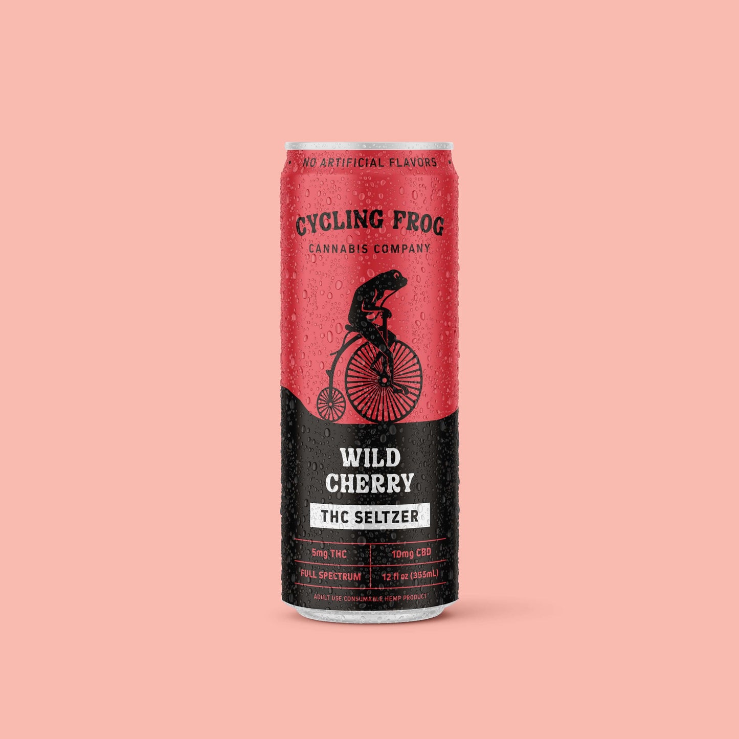 Cycling Frog Wild Cherry THC Seltzer