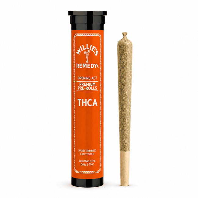 THCA Opening Act Pre-Rolls – Willie’s Remedy