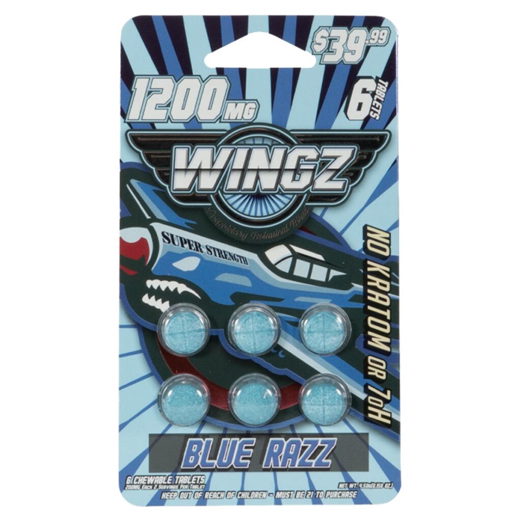 Wingz 1200mg Super Strength Botanical Blend Tablets 6pk Best Sales Price - Edibles