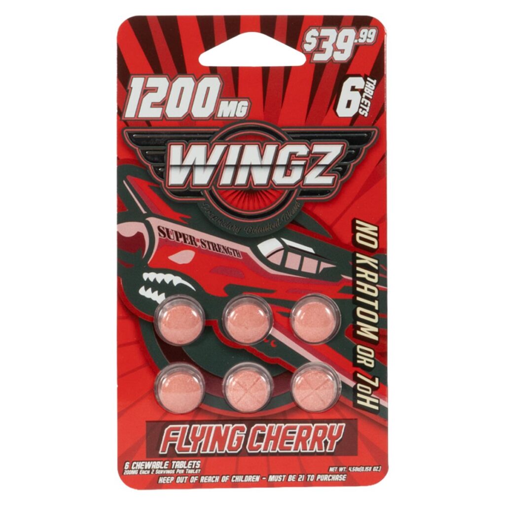 Wingz 1200mg Super Strength Botanical Blend Tablets 6pk Best Sales Price - Edibles