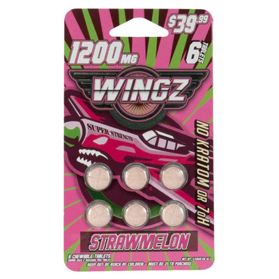 Wingz 1200mg Super Strength Botanical Blend Tablets 6pk Best Sales Price - Edibles