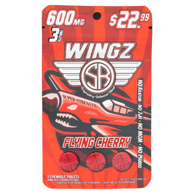 Wingz 600mg Super Strength Botanical Blend 3pk Tablets Best Sales Price - Edibles