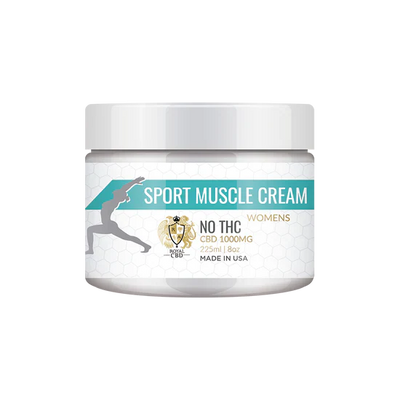 RA Royal CBD | Women's Muscle Cream 300mg - 1000mg Best Sales Price - Topicals