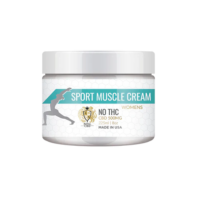 RA Royal CBD | Women's Muscle Cream 300mg - 1000mg Best Sales Price - Topicals