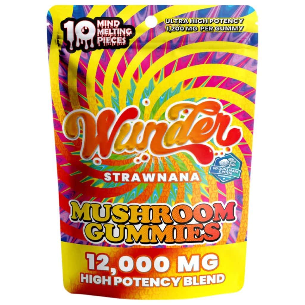 Wunder High Potency Mushroom Gummies 10ct