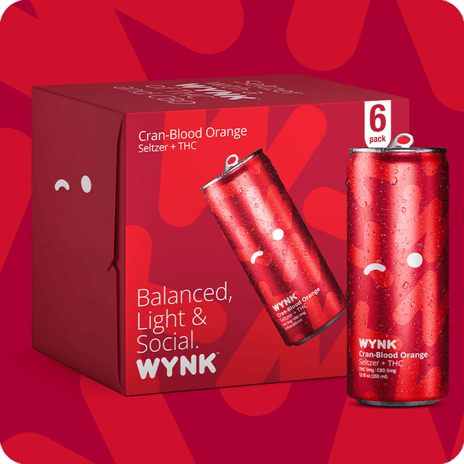 WYNK Seltzer Cran-Blood Orange