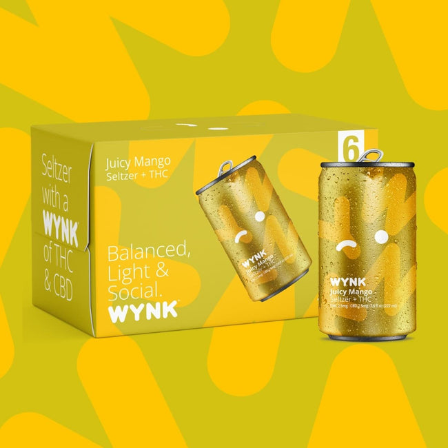 WYNK Seltzer Juicy Mango