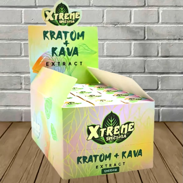 Xtreme Speciosa Liquid Kratom + Kava Extract Shot 12ml