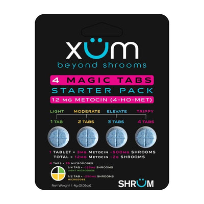Xum Beyond Shrooms Metocin Tablets 4pk Best Sales Price - Edibles