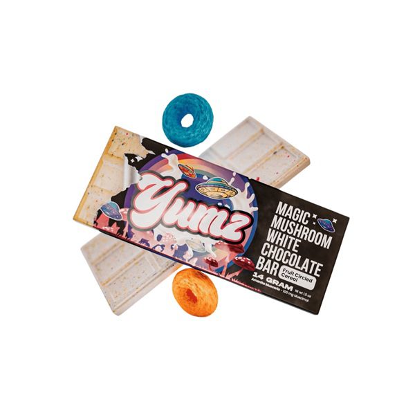 Yumz Amanita Muscaria Chocolate Bar – Fruit Circled Cereal
