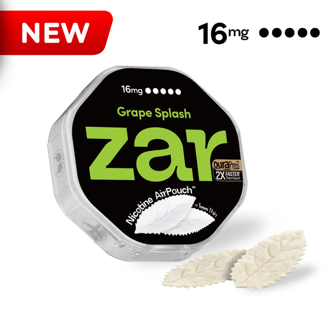 zarPouch Grape Splash 16MG Nicotine AirPouch