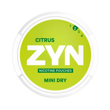 ZYN Citrus Mini Dry Normal 3mg