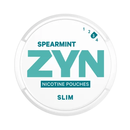 ZYN Spearmint Slim Strong All White Snus