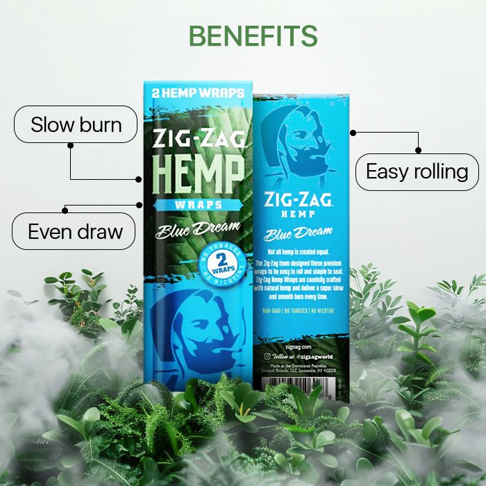 Zig-Zag Hemp Wraps