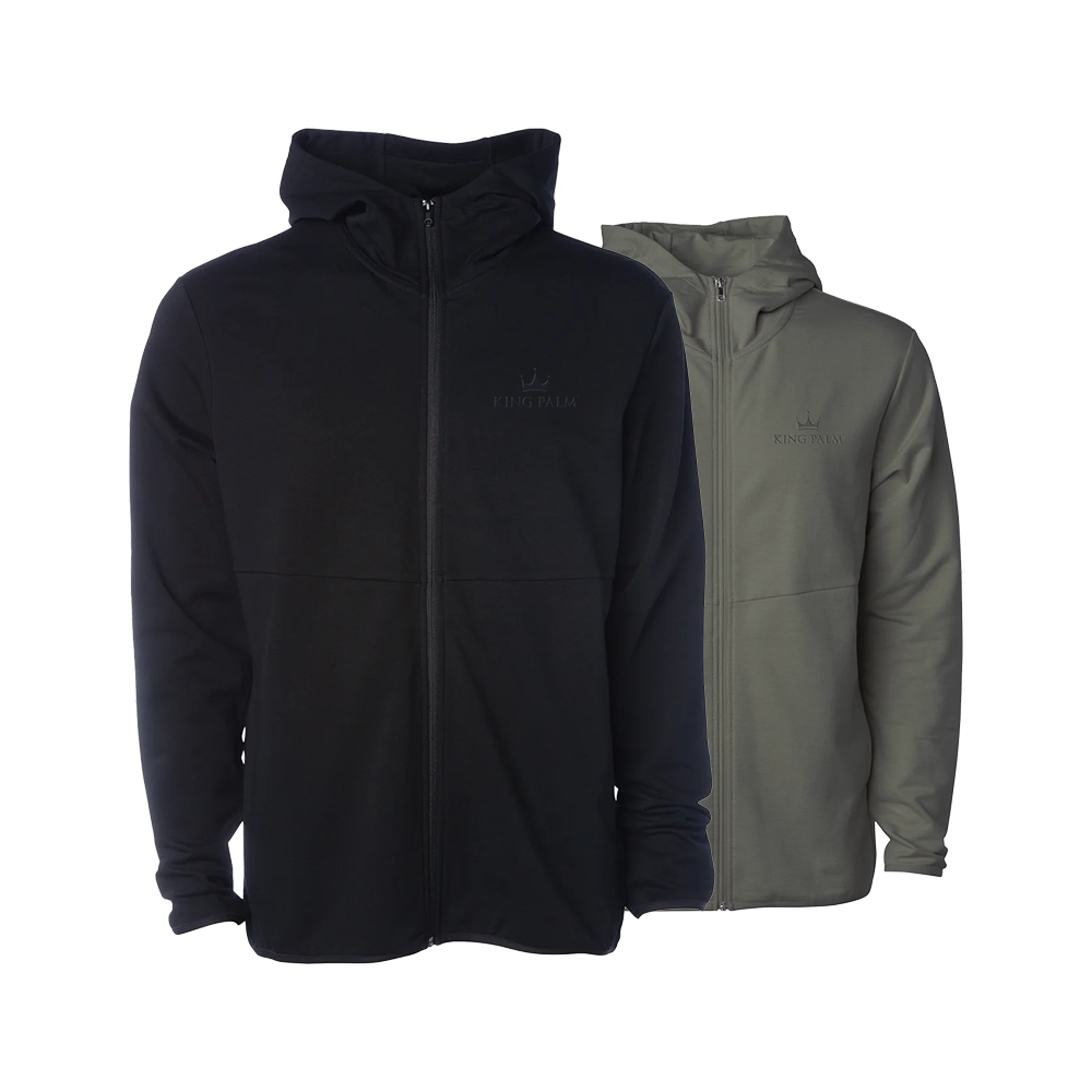 King Palm Performance Zip Hood Jacket