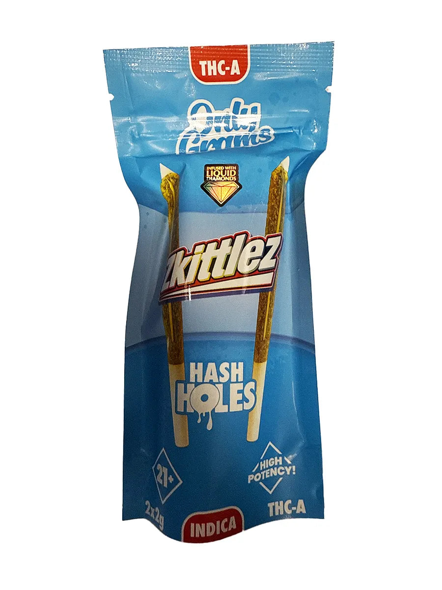 Zkittlez Only Grams THCA Hash Holes 2x2G Best Sales Price - Pre Rolls