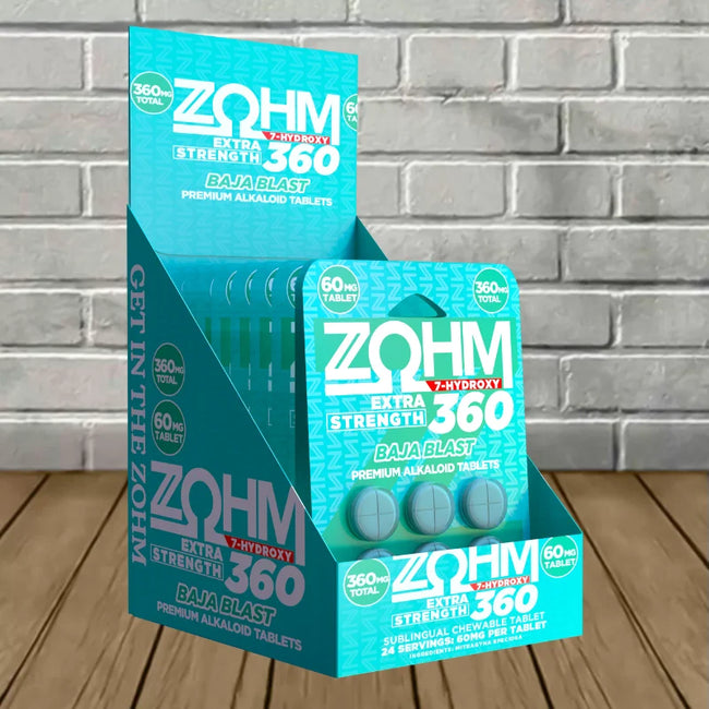 Zohm 7-Hydroxy Extra Strength Tablets 360mg