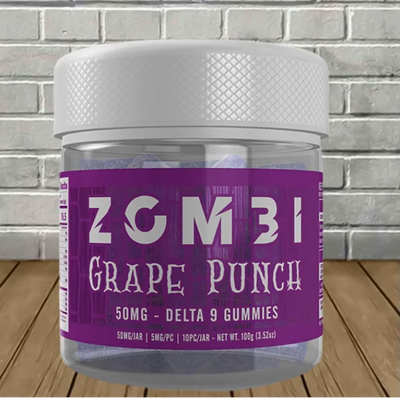 Zombi Delta 9 THC Gummies 10ct (50mg) Best Sales Price - Gummies