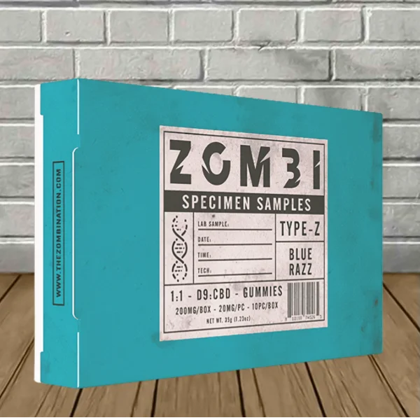 Zombi Specimen Type-Z Blister Pack 200mg Best Sales Price - Gummies