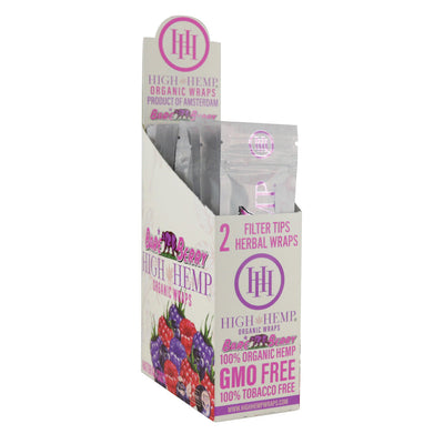 High Hemp Organic CBD Wraps - 2pknc Best Sales Price - Rolling Papers & Supplies