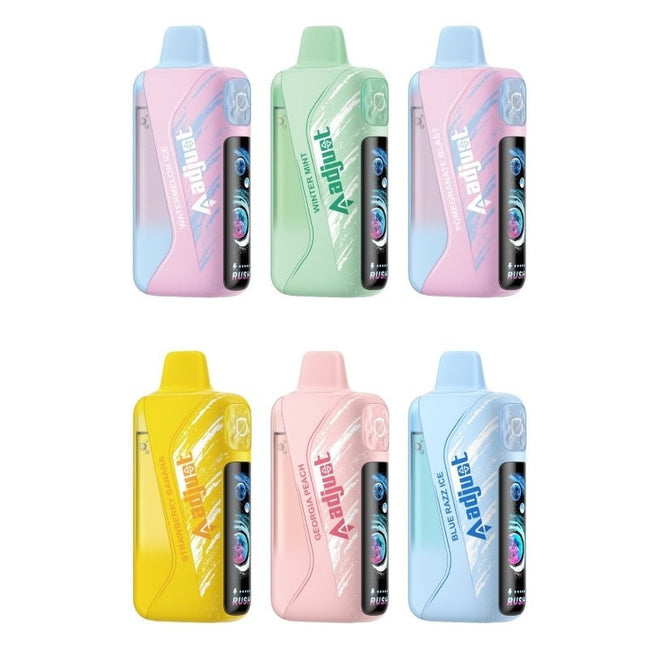 Adjust Myrusher 40K Disposable Vape 5% 20ml (40000 puffs)