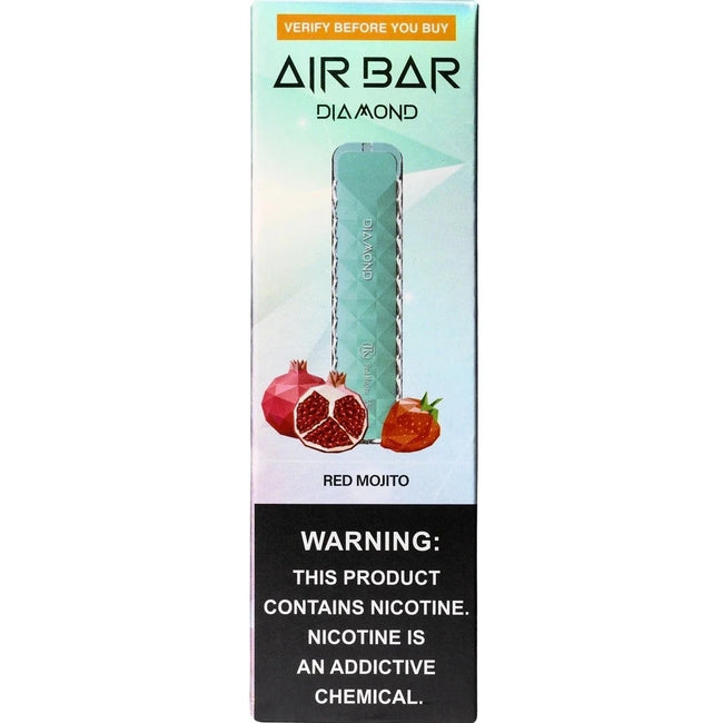 Red Mojito Air Bar Diamond 500 Puffs Best Sales Price - Disposables