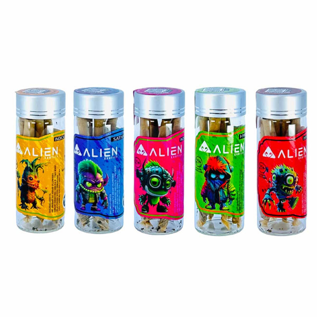 Alien Exotics THC-A Mini Prerolls 2.5g – 5CT Best Sales Price - Pre Rolls