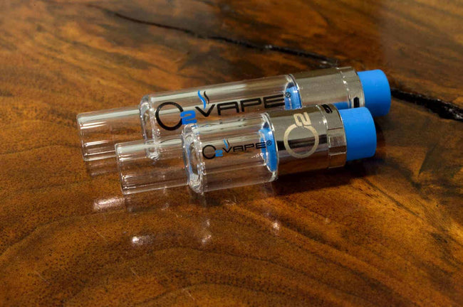 O2Vape Clearance 1ml Branded Locking All Glass Cartridge Best Sales Price - Vaporizers