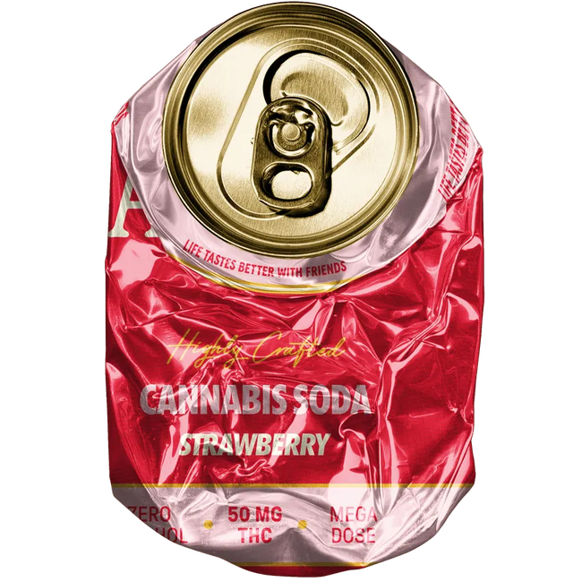 Amigos Highly Crafted Cannabis Soda Strawberry